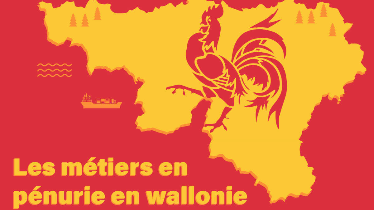 Découvrez la liste des métiers en pénurie en Wallonie